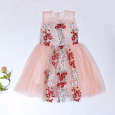 Dress tutu butterfly pink (061802) - dress anak perempuan (ONLY 4PCS)